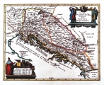 JANSSONIUS, JAN: MAP OF PANNONIA AND ILLYRICUM